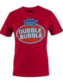 Officially Licensed Dubble Bubble Logo Men's T-shirt