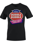 Officially Licensed Dubble Bubble Original Flavor Gum Logo Men's T-shirt