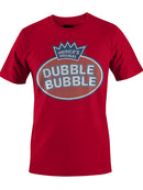Officially Licensed Dubble Bubble Logo Design Men's T-shirt