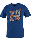 Officially Licensed Dubble Bubble Retro Whistle Ad Men's T-shirt