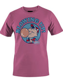 Officially Licensed Dubble Bubble Blowing Up with Dubble Bubble Men's T-shirt