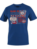 Officially Licensed Dubble Bubble Retro Gum Artwork Men's T-shirt