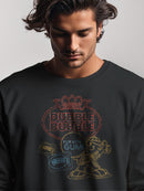 Officially Licensed Dubble Bubble Classic Gum Advertisement Men's Sweatshirt