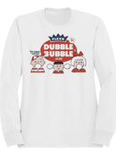 Officially Licensed Dubble Bubble Vintage Gum Advertisement Men's Sweatshirt