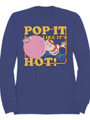 Officially Licensed Dubble Bubble Pop It Like It's Hot Gum Men's Sweatshirt