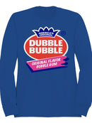 Officially Licensed Dubble Bubble Original Flavor Gum Logo Men's Sweatshirt