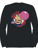Officially Licensed Dubble Bubble What's Poppin' Vintage Gum Cartoon Men's Sweatshirt