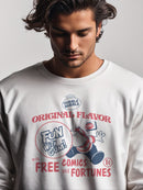 Officially Licensed Dubble Bubble Vintage Promo Design Men's Sweatshirt