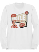 Officially Licensed Dubble Bubble Retro Whistle Ad Men's Sweatshirt