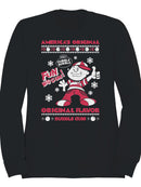 Officially Licensed Dubble Bubble Fun with Gum Poster Men's Sweatshirt