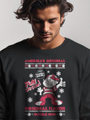 Officially Licensed Dubble Bubble Fun with Gum Poster Men's Sweatshirt