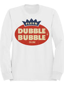 Officially Licensed Dubble Bubble Classic Gum Logo Men's Sweatshirt