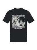 Cartoon Confrontation Gone Wrong Men's T-shirt