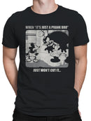 Cartoon Confrontation Gone Wrong Men's T-shirt