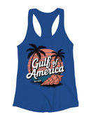 Gulf of America Beach Vibes Women's Racerback Tank