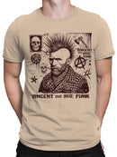 Punk Tribute to Van Gogh Men's T-shirt