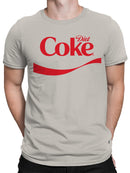 Diet Coke Typography Design Men's T-shirt