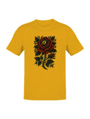 Gothic Rose Wall Art Poster Men's T-shirt