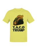 Taco Trump Graphic  Men's T-shirt