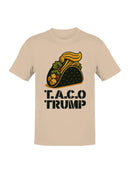 Taco Trump Graphic  Men's T-shirt