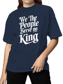 Bold Patriotic Quote Women's T-shirt