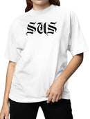 Gothic "SUS" Design Women's T-shirt