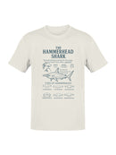 Hammerhead Shark Types and Traits Men's T-shirt