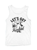 Hammerhead Shark Beer Pun Men's Tank Top