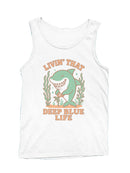 Happy Shark Deep Blue Life Men's Tank Top