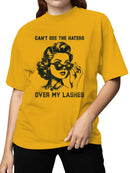 Haters Invisible Behind Lashes Women's T-shirt