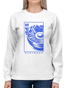 Bibimbap Art: Korean Cuisine Women's Sweatshirt