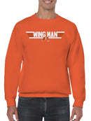 Wingman Chicken Lover Men's Sweatshirt