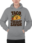 Taco Tuesday Savior Men's Hoodie