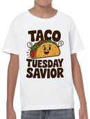 Taco Tuesday Savior Youth's T-shirt