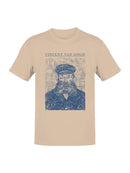 Van Gogh Postman Sketch Art Men's T-shirt