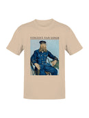 Van Gogh Postman Portrait Artwork Men's T-shirt
