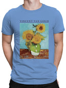 Sunflowers by Vincent Van Gogh Men's T-shirt