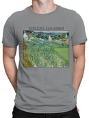 Vincent van Gogh Landscape Masterpiece Men's T-shirt