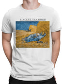 Vincent Van Gogh "Noon: Rest from Work Men's T-shirt