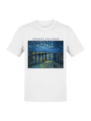Starry Night Over the Rhône Men's T-shirt