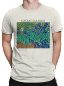 Vincent Van Gogh Irises Artwork Men's T-shirt