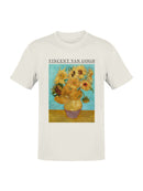 Sunflowers in a Vase by Van Gogh Men's T-shirt