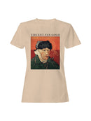 Van Gogh Self-Portrait with Pipe Women's T-shirt