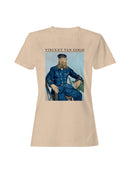 Van Gogh Postman Portrait Artwork Women's T-shirt