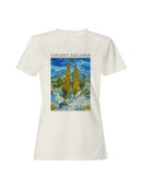 Vincent van Gogh Cypress Landscape Women's T-shirt