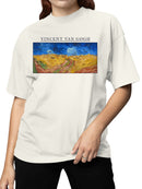 Van Gogh Wheatfield with Crows Women's T-shirt