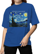 Starry Night by Vincent Van Gogh Women's T-shirt