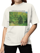 Van Gogh Park Landscape Art Women's T-shirt