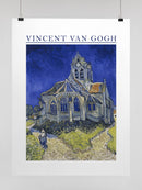 Van Gogh's Church at Auvers UN Poster