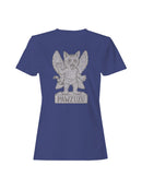 Winged Cat Demon "Pawzuzu" Design Women's T-shirt